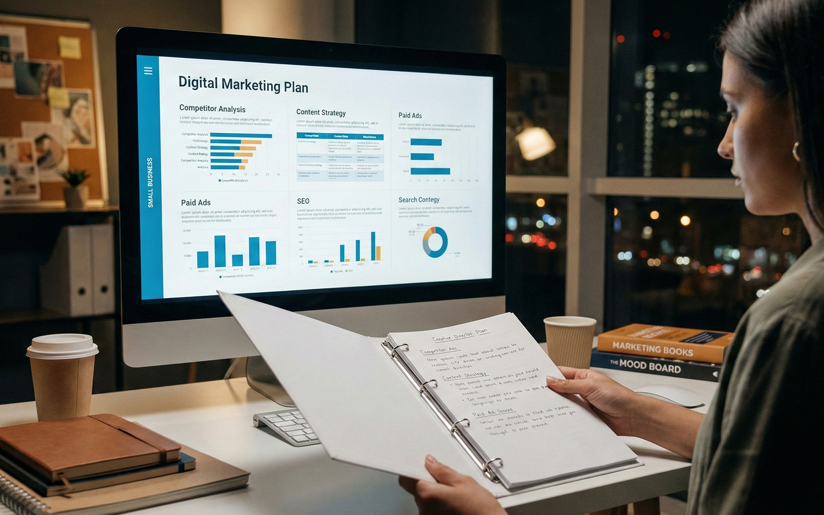 قالب خطة تسويق جاهزة للأعمال الصغيرة