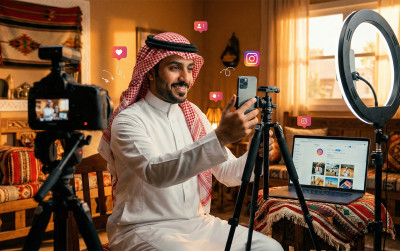 صناعة المحتوى وإنستغرام ريلز للأعمال